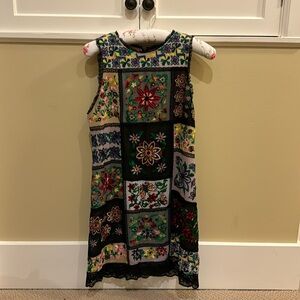 Alice + Olivia colorful embroidered dress